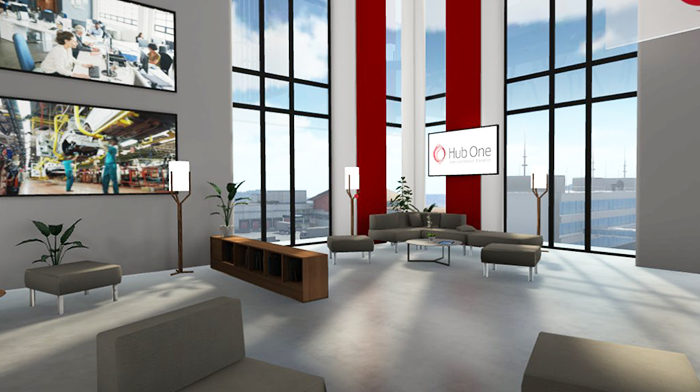 VIRTUAL SHOWROOM - LE HUB CORPORATE - screenshot 1